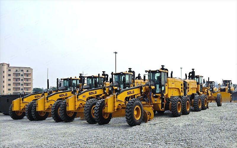 G9290H مجرفات تدعم مشروع البنية التحتية الرئيسي في نيجيريا